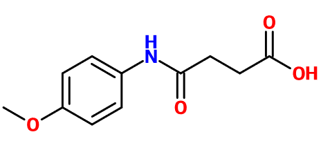 (图片) MC085022 N-(4-Methoxy-phenyl)-succinamic acid